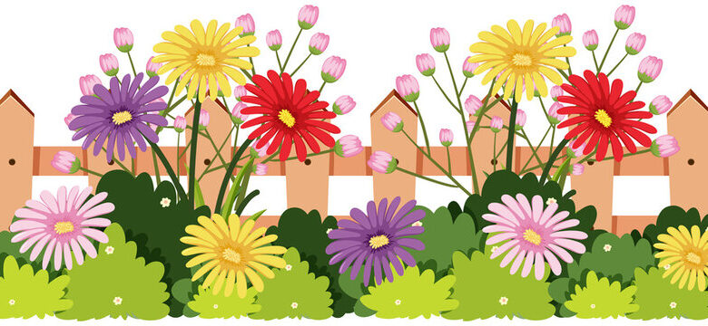clip art of spring flowers