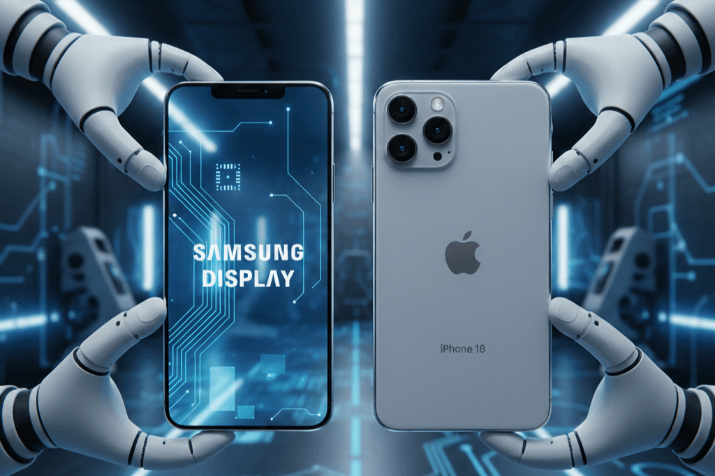 Samsung Display to Supply iPhone 18 OLED Screens, Report Says
