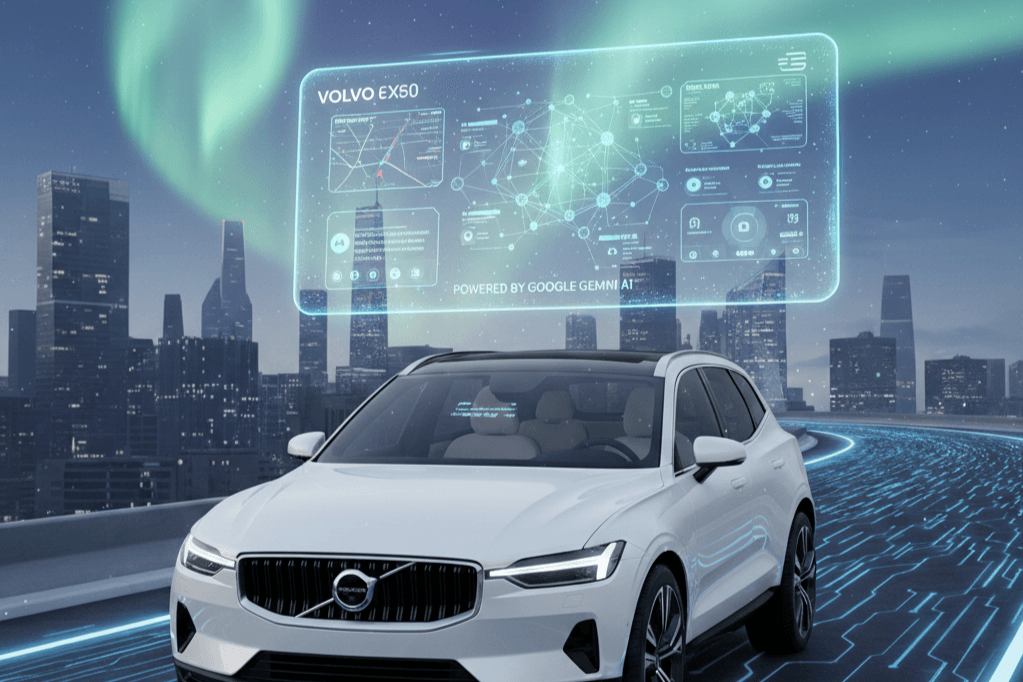 Volvo Launches EX60 Electric SUV With Google Gemini AI Integration